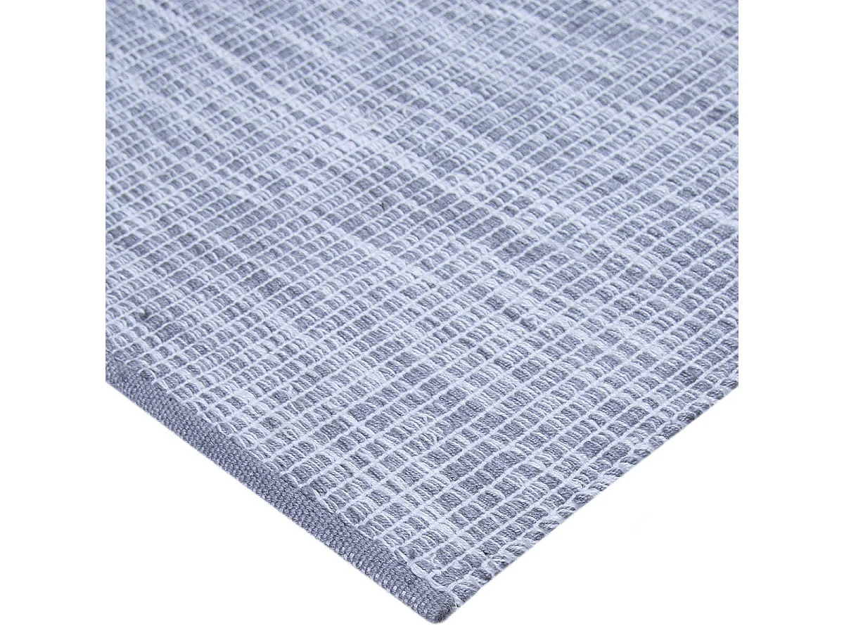 ROBY - Tapis 160x230cm PET Recyclé Toucher Laine Graphite