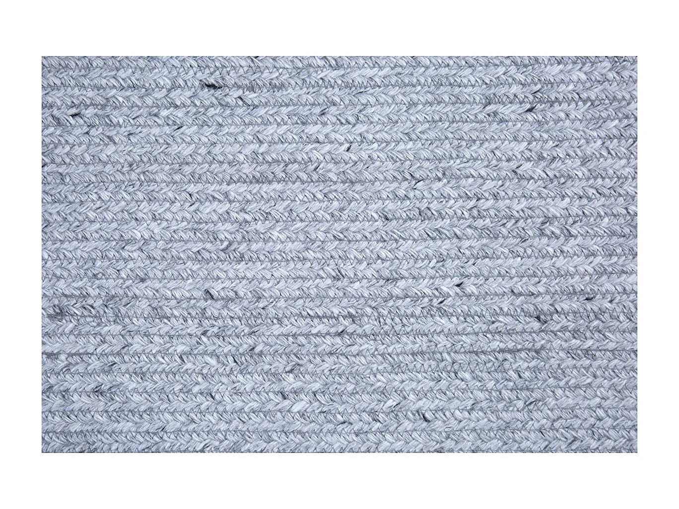 CORVIA - Tapis 120x170cm PET Recyclé Toucher Laine Gris Cendré