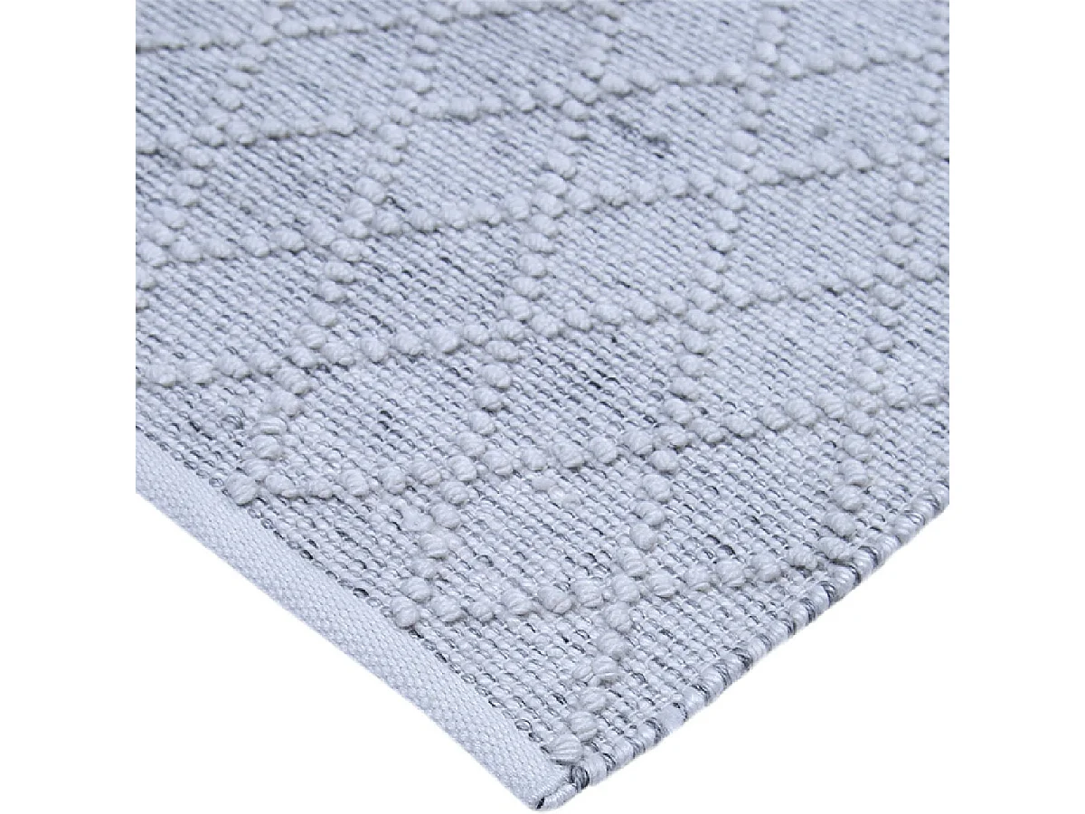 MERMAID - Tapis 120x170cm PET Recyclé Toucher Laine Perle