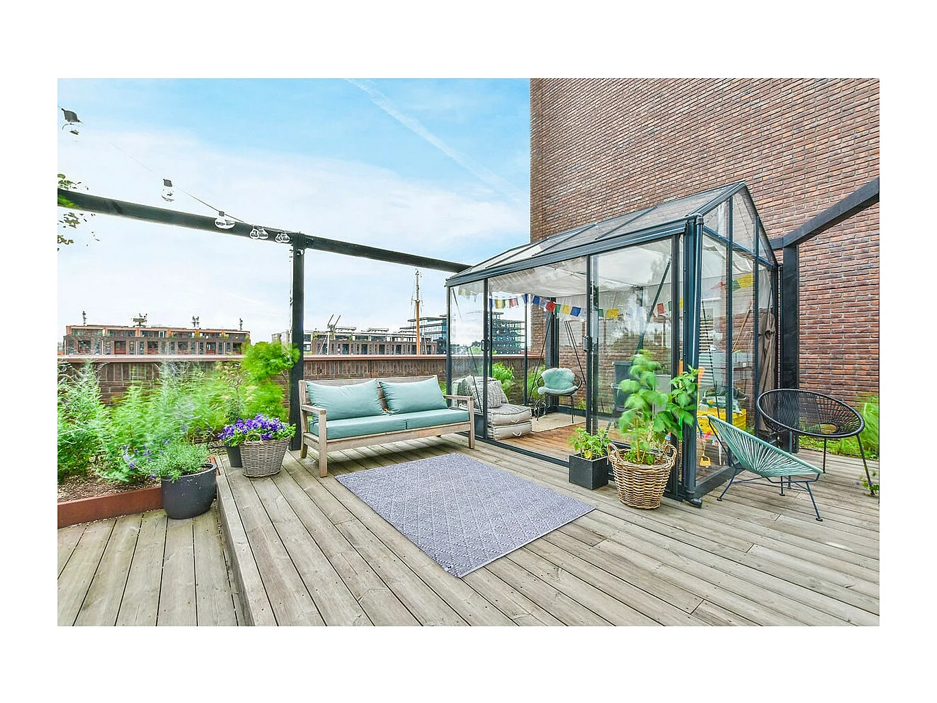 MERMAID - Tapis 120x170cm PET Recyclé Toucher Laine Perle