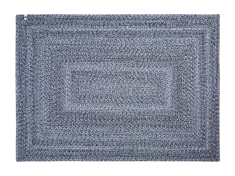 CORVIA - Tapis 120x170cm PET Recyclé Toucher Laine Poivre et Sel