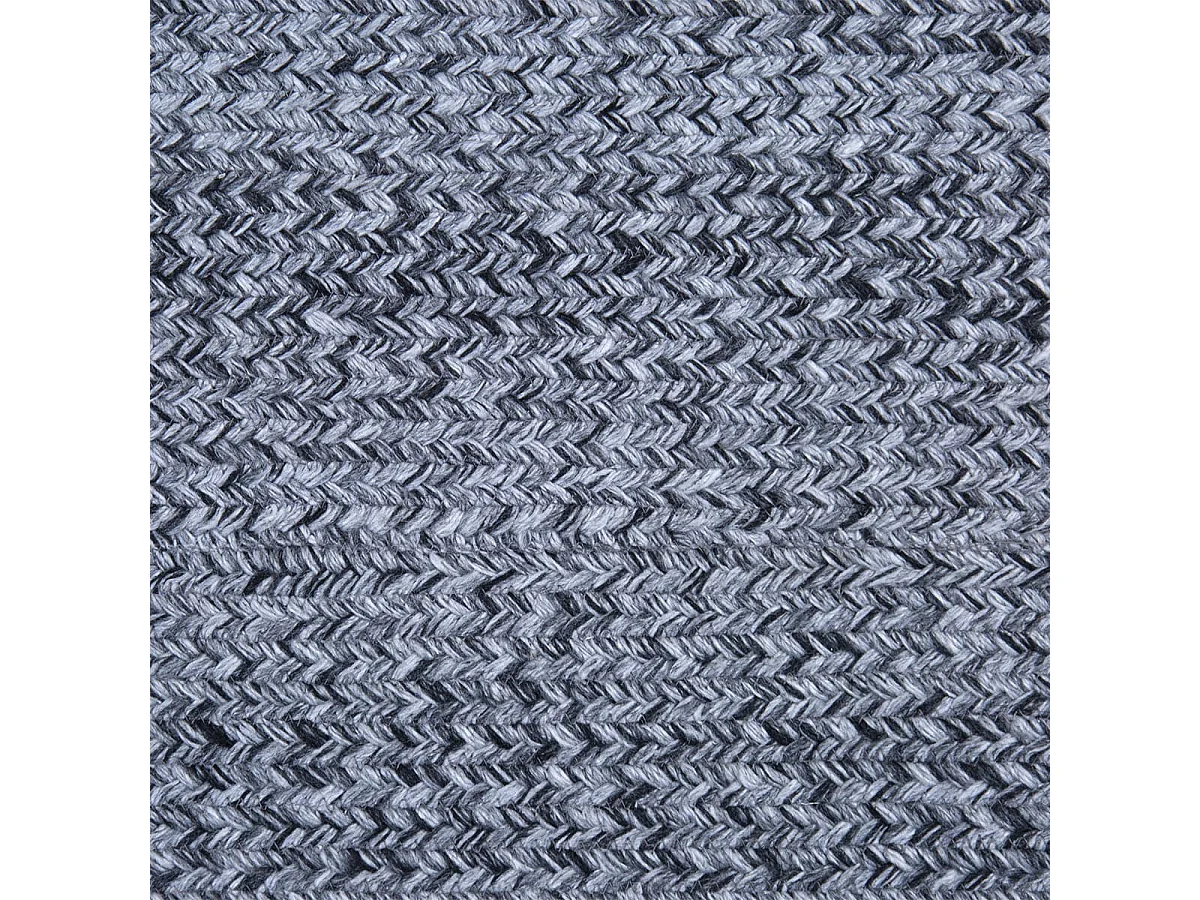 CORVIA - Tapis 120x170cm PET Recyclé Toucher Laine Poivre et Sel