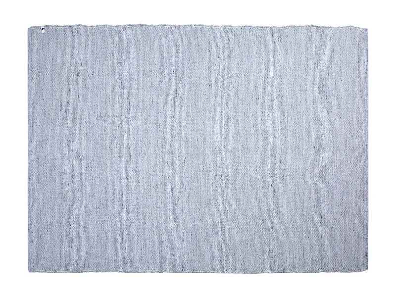 NIDAS - Tapis 160x230cm PET Recyclé Toucher Laine Gris Chiné