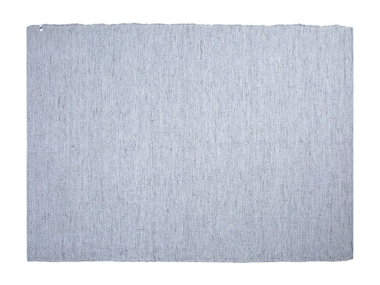 NIDAS - Tapis 160x230cm PET Recyclé Toucher Laine Gris Chiné