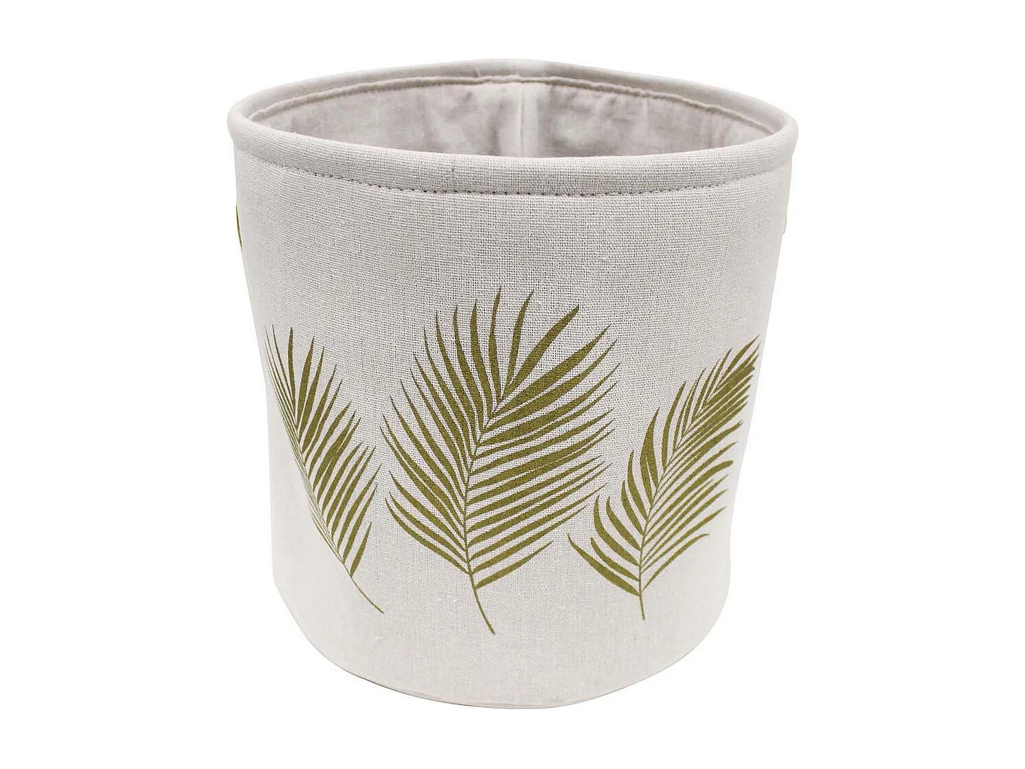 Panier de Rangement Imprimé "Orbella" 30cm Blanc