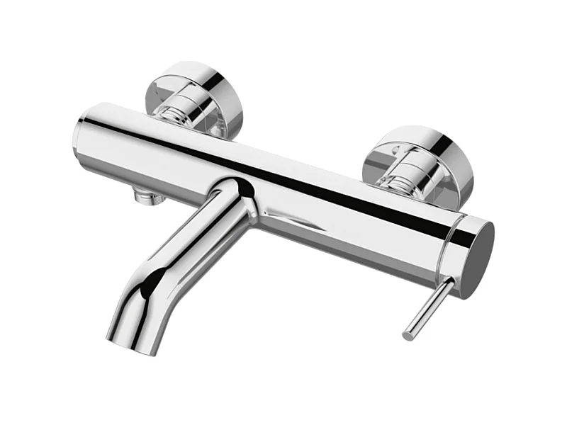Luisa Misturadora mecânica de banheira e duche cromada Essebagno