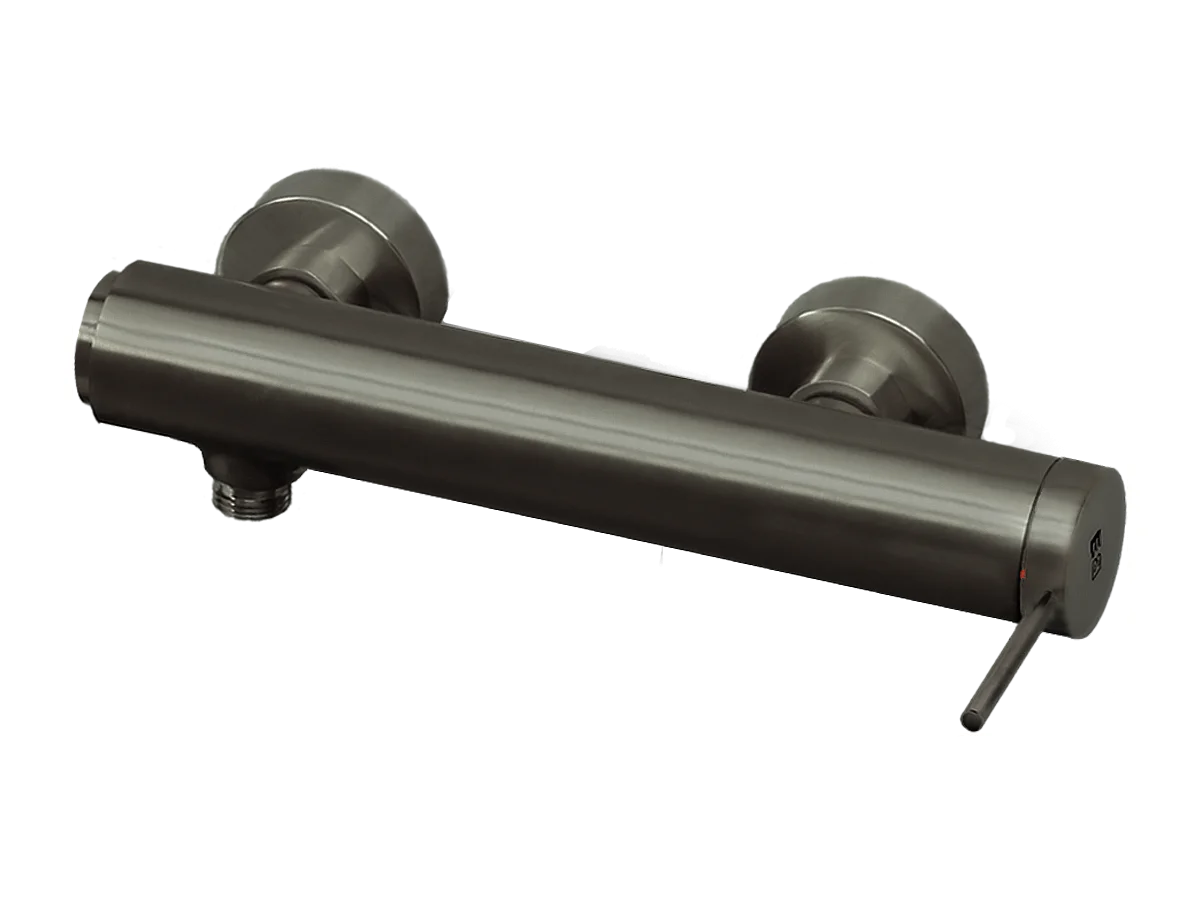 Luisa mezclador de ducha mecánico Gris metálico Essebagno