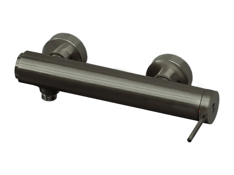 Luisa mechanische Duscharmatur Metallic-Grau Essebagno