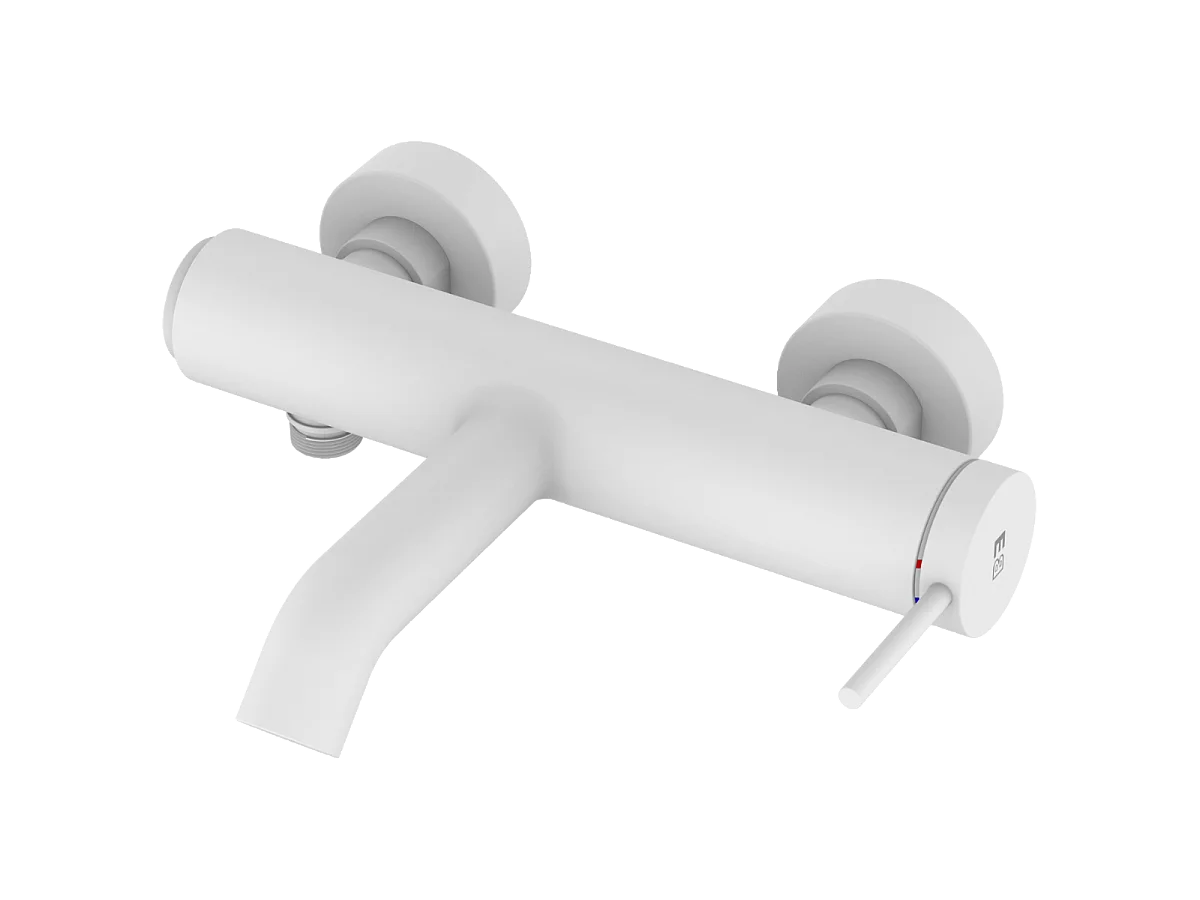 Grifo de baño y ducha Luisa color blnco Essebagno