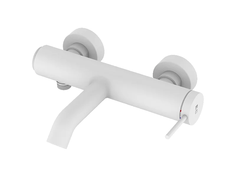 Rubinetto per bagno e doccia Luisa in bianco Essebagno