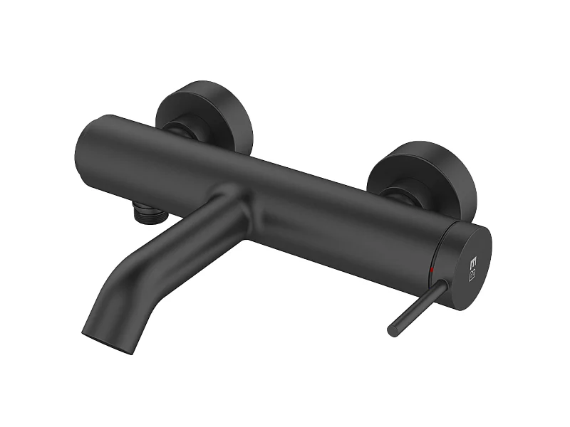 Luisa Mechanische Wannenarmatur schwarz Essebagno