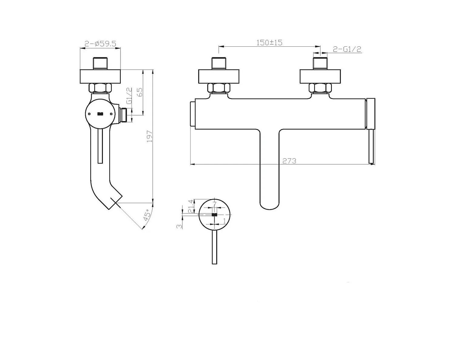Luisa Wannen-Duschmischer Gun Metal Essebagno