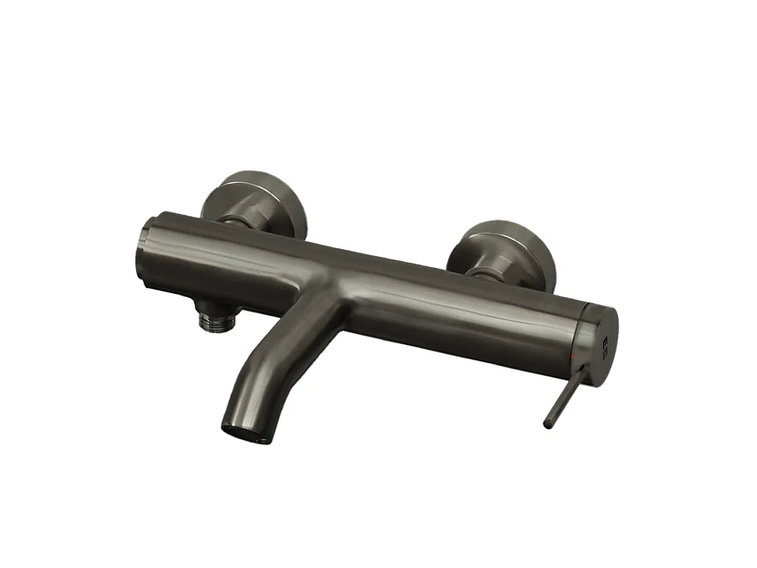 Rubinetto per bagno e doccia Luisa in gun metal Essebagno