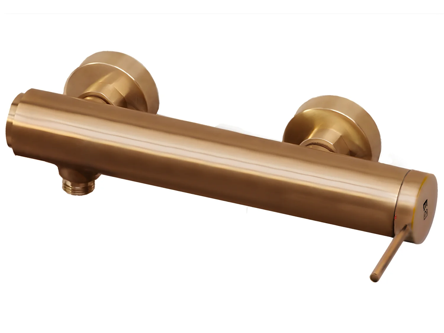 Luisa mechanische Duscharmatur in gebürstetem Kopfer Essebagno