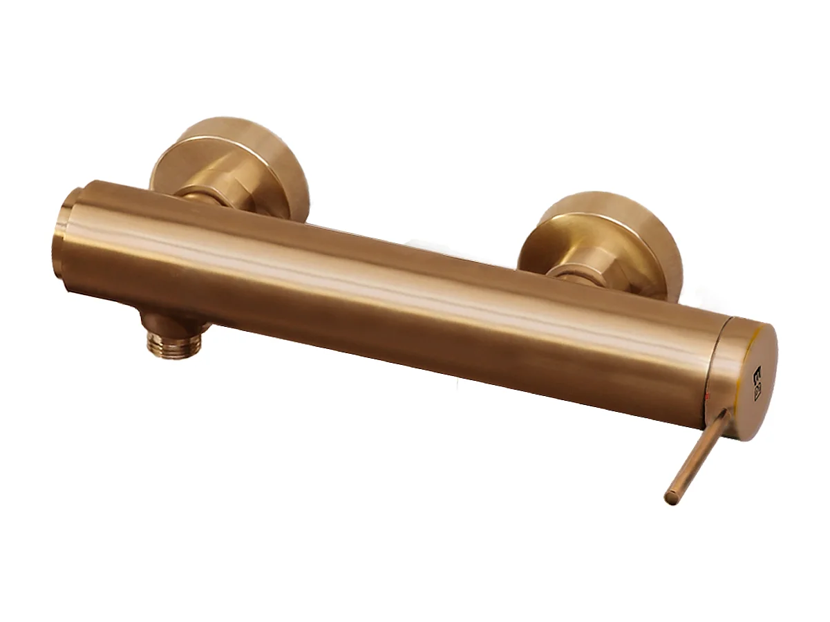 Luisa mezclador de ducha mecánico cobre cepillado Essebagno