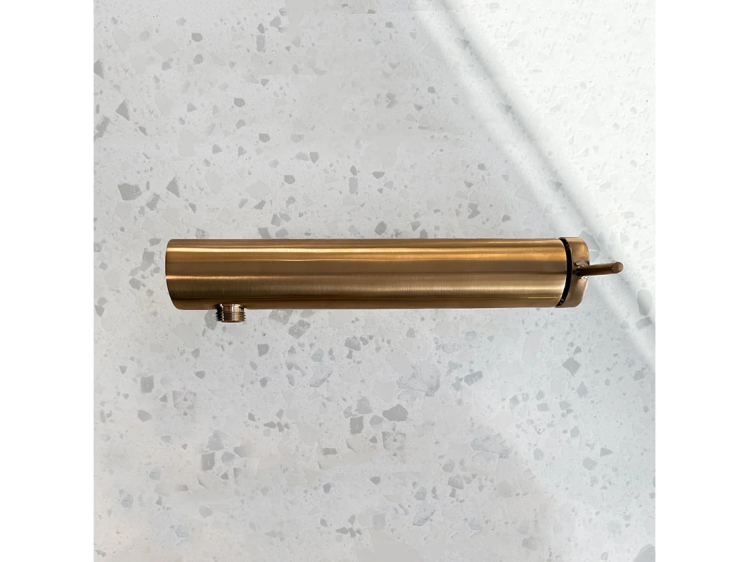 Luisa mezclador de ducha mecánico cobre cepillado Essebagno