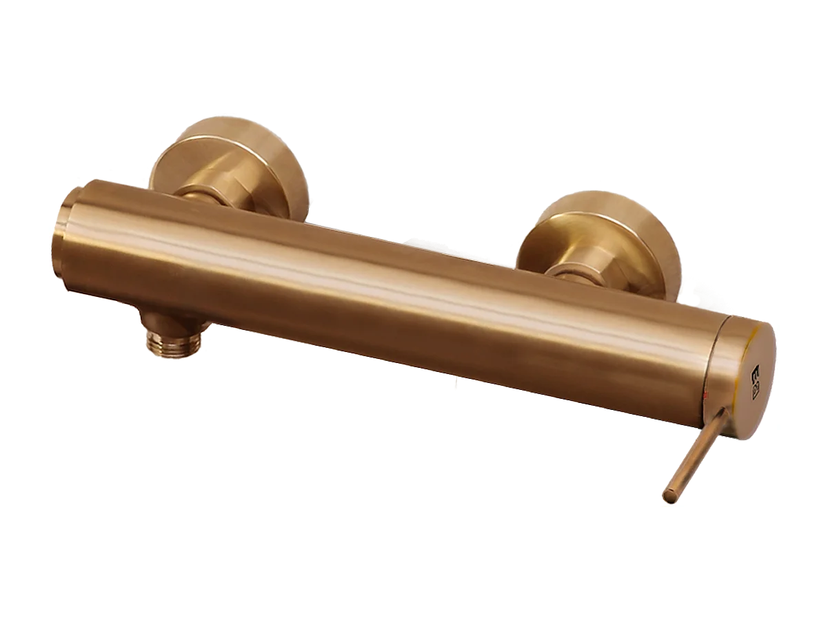 Luisa miscelatore doccia meccanico rame spazzolato Essebagno