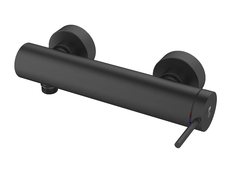 Luisa mitigeur douche mécanique noir - Essebagno