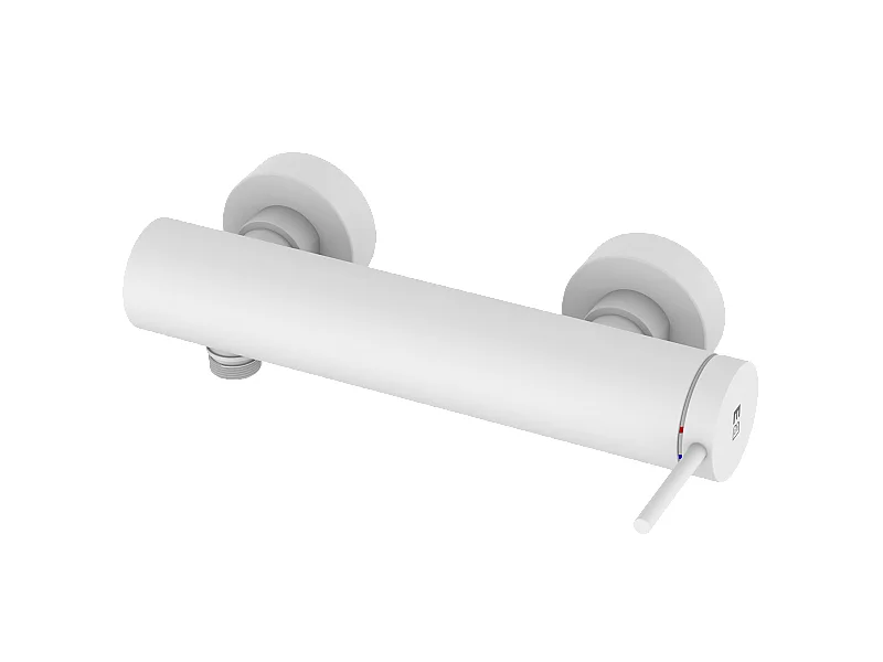 Luisa mechanische Duscharmatur weiß Essebagno