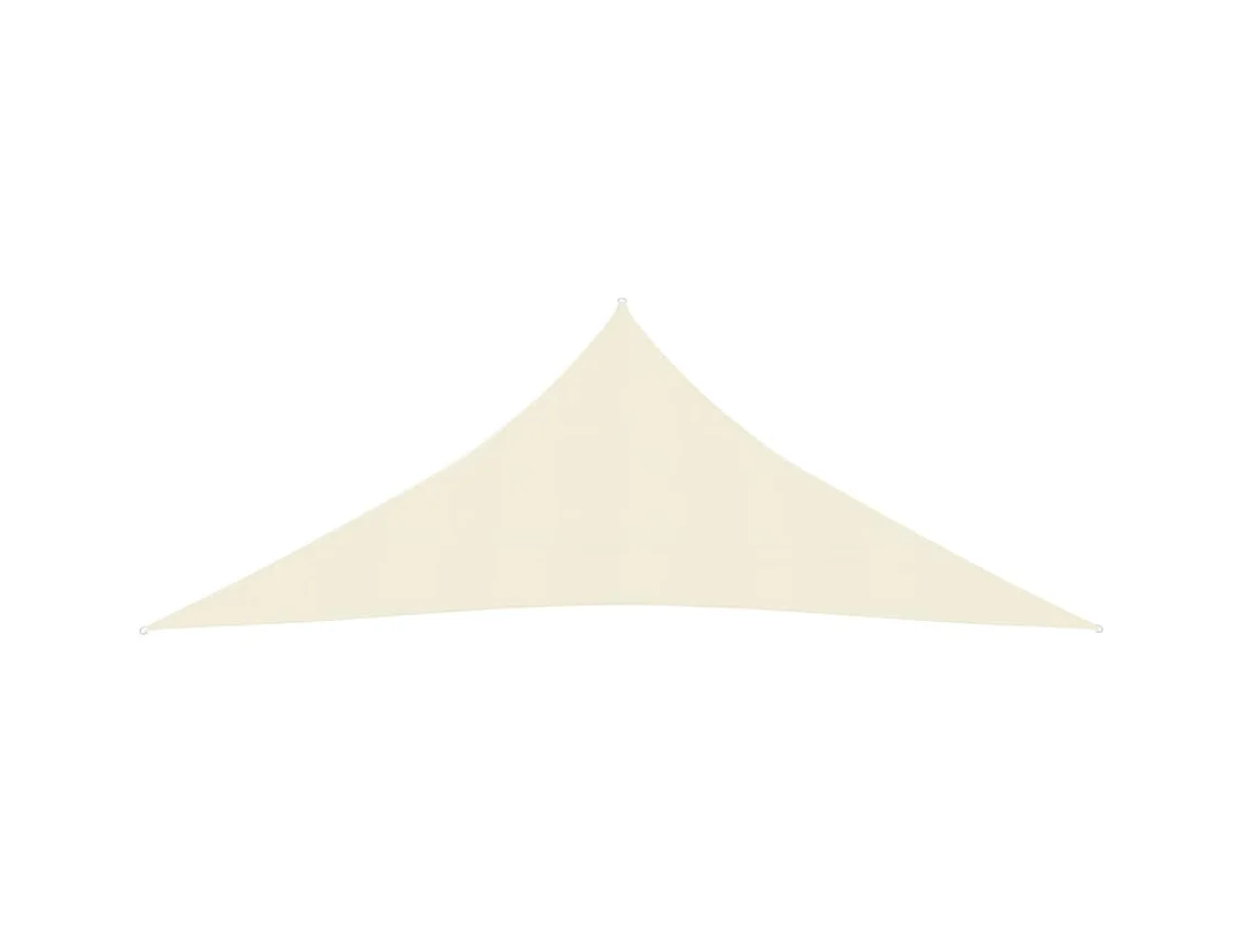 Voile toile d'ombrage parasol crème 300 x 300 x 300 cm 02_0009081