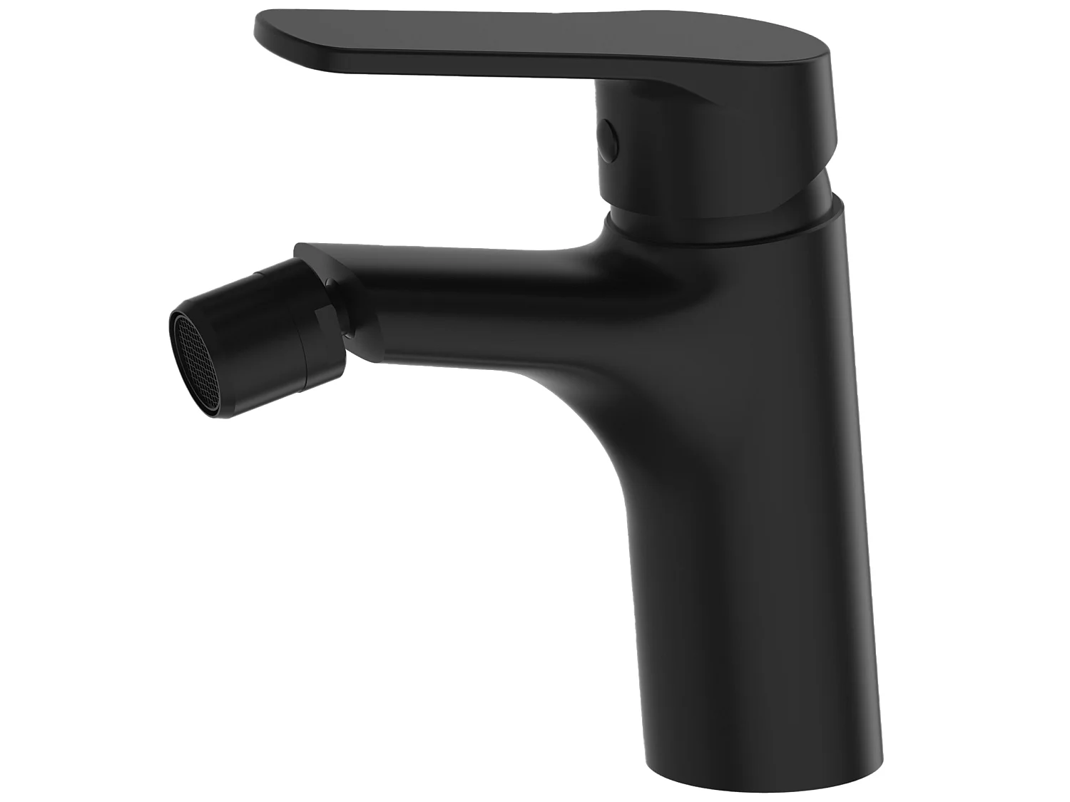 Full Mezclador de bidé negro Essebagno