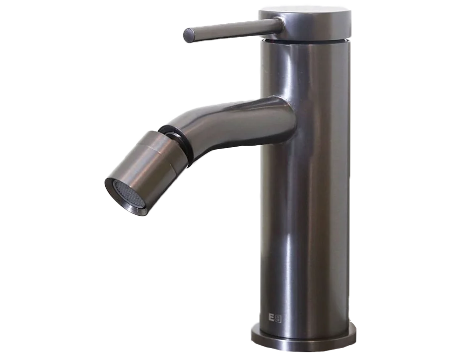 Lollipop mitigeur bidet gris gun métal - Essebagno