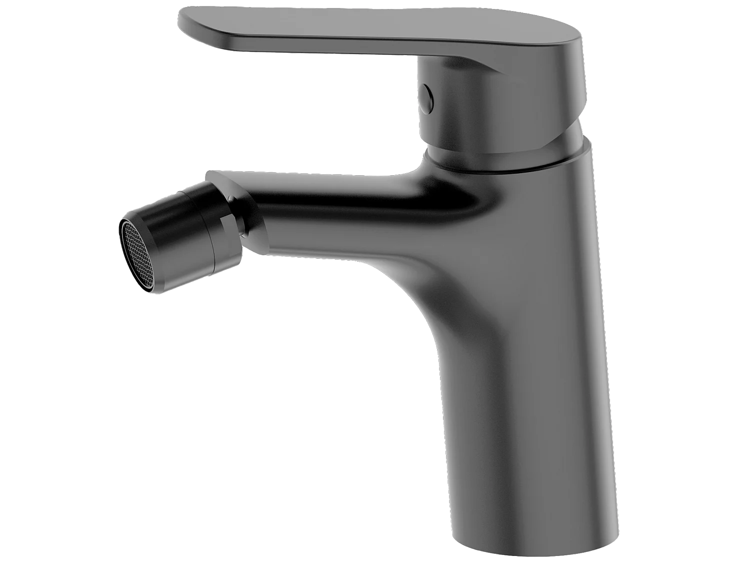 Full mieszacz bidetowy szary gunmetal - Essebagno