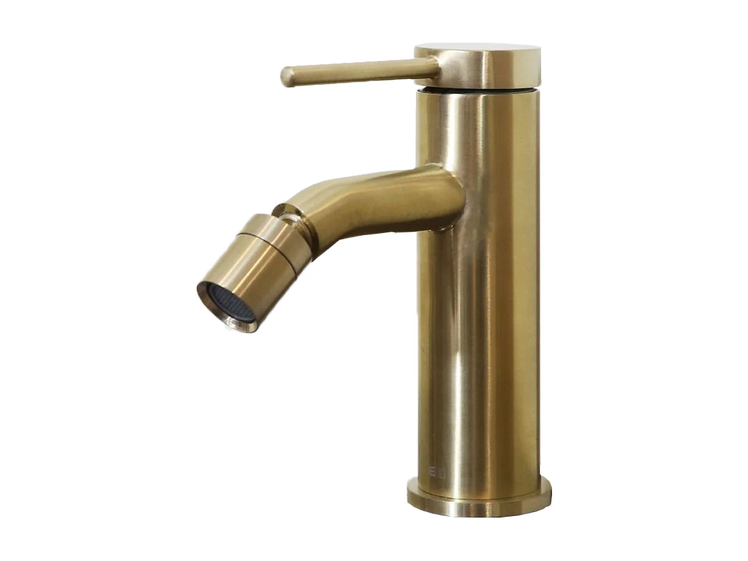 Lollipop mitigeur bidet or brossé - Essebagno