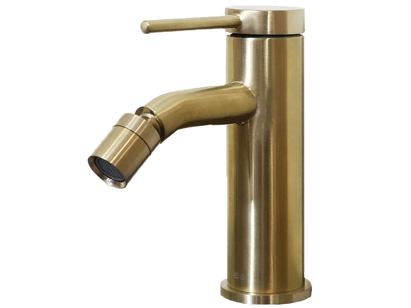 Lollipop Miscelatore per bidet oro spazzolato Essebagno