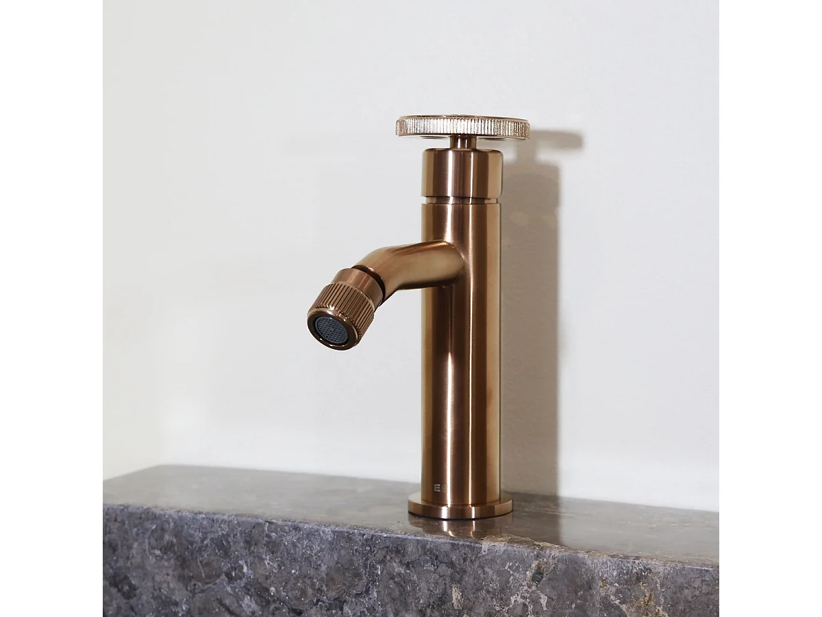 Indus Miscelatore per bidet rame spazzolato Essebagno