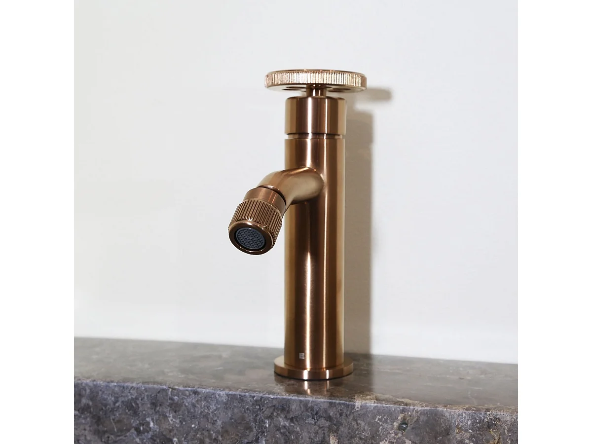 Indus Miscelatore per bidet rame spazzolato Essebagno