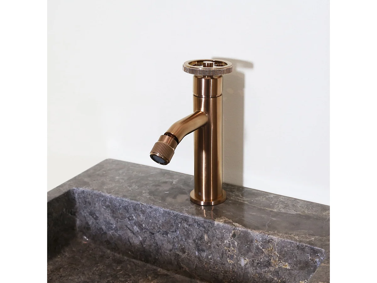 Indus Miscelatore per bidet rame spazzolato Essebagno