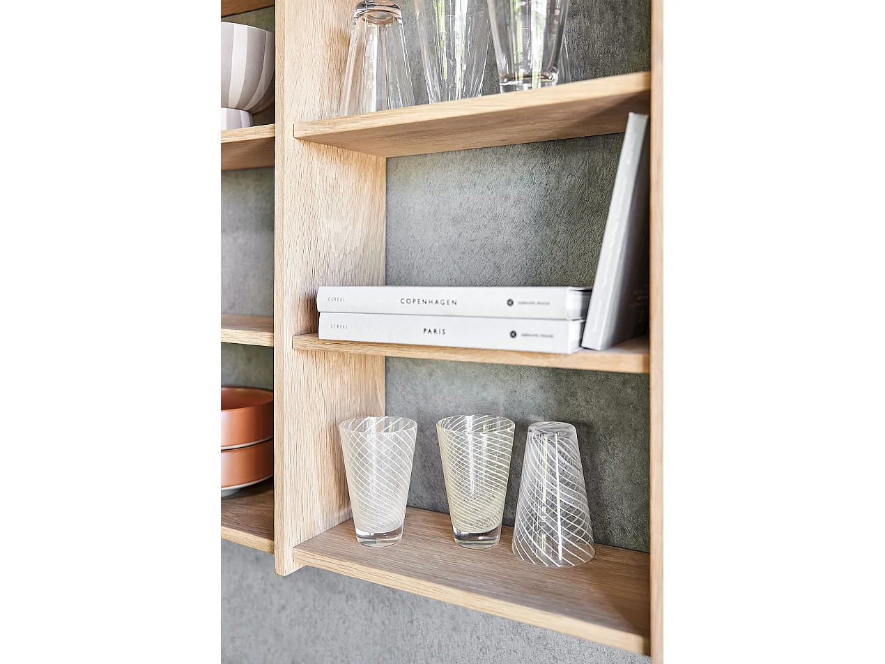 Verre lot de 2 en verre Living