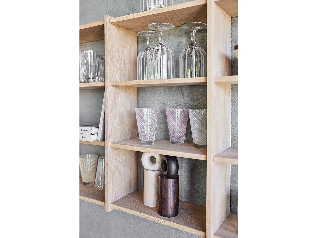 Verre lot de 2 en verre Living