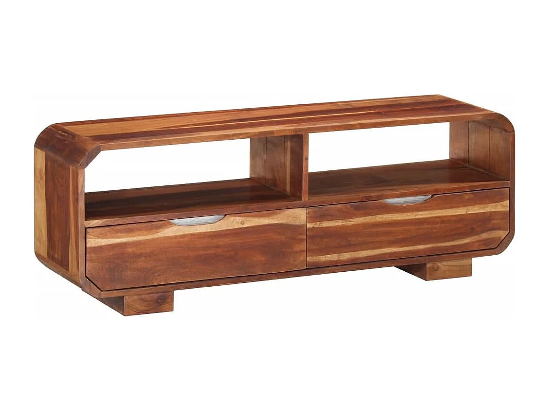 Tv-meubel 110x30x40 cm massief acaciahout