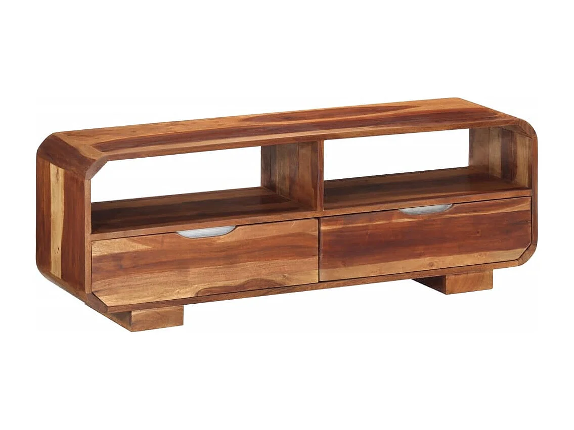 Tv-meubel 110x30x40 cm massief acaciahout