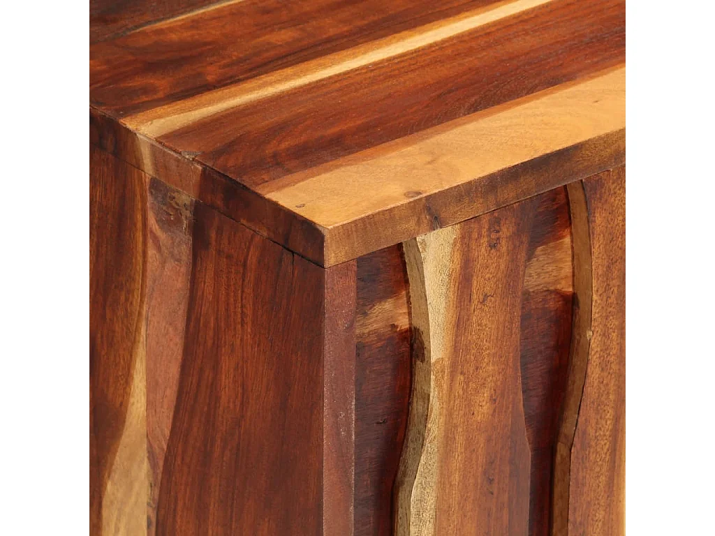 Aparador 110x28x76 cm madeira de acácia maciça