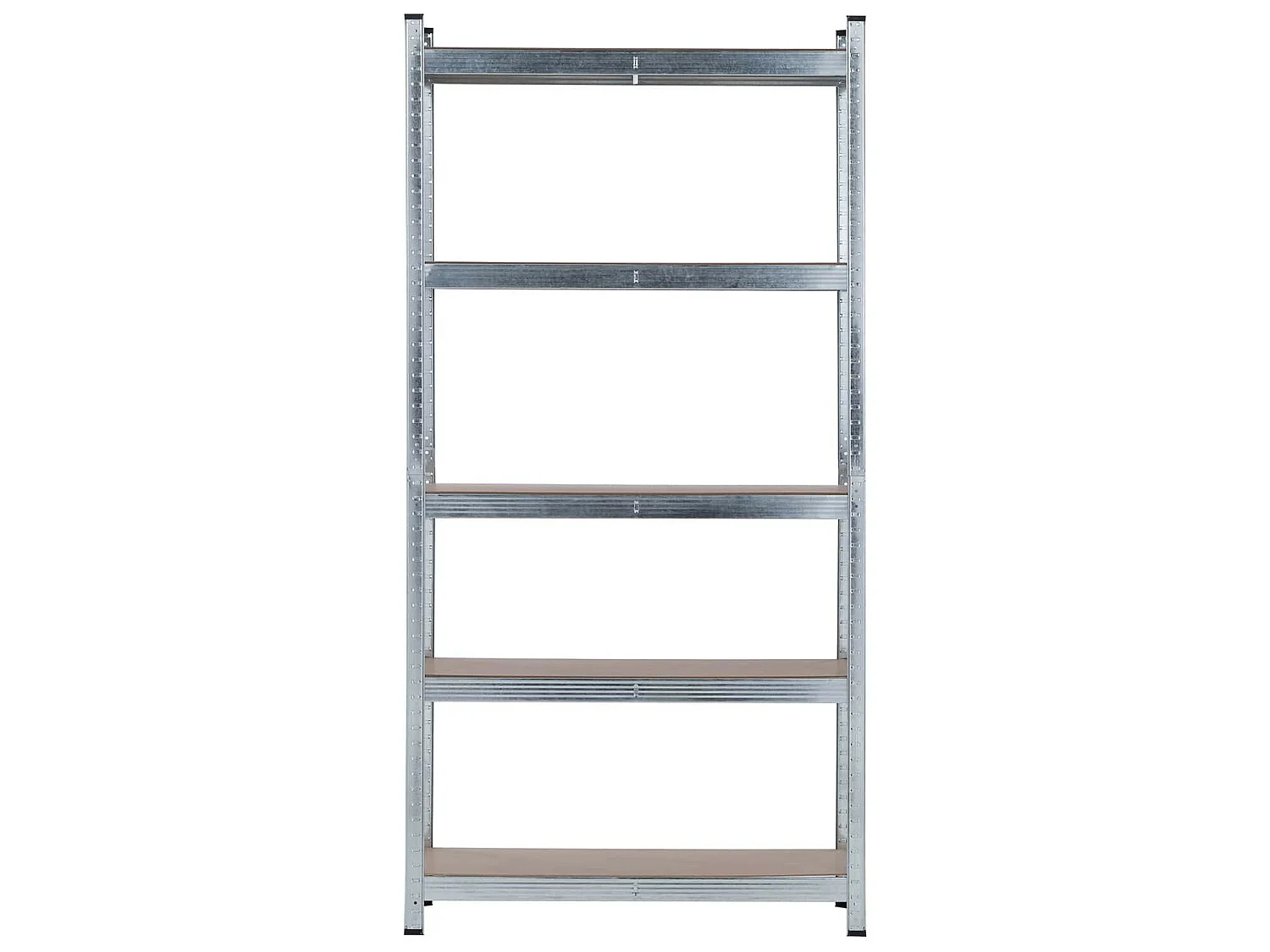 Pack 2 étagères modulaires et 1 étagère d'angle 5 étagères réglables O91