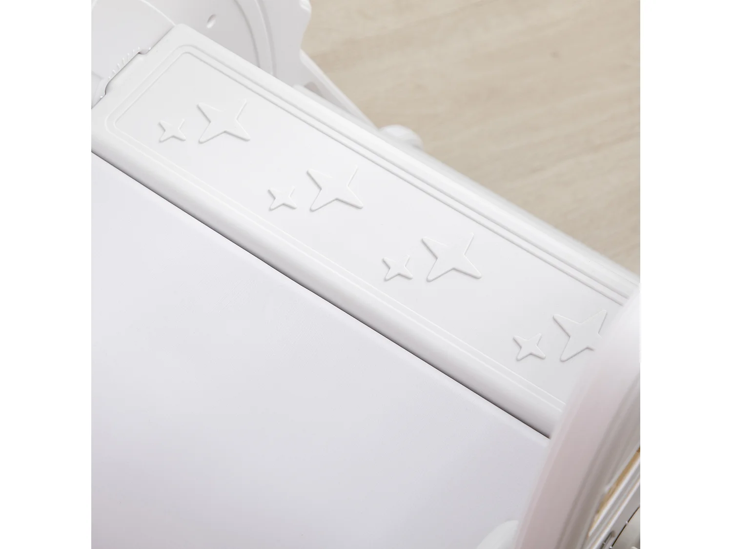 Tobogán para niños gris y blanco 157x46.5x80 cm AIYAPLAY