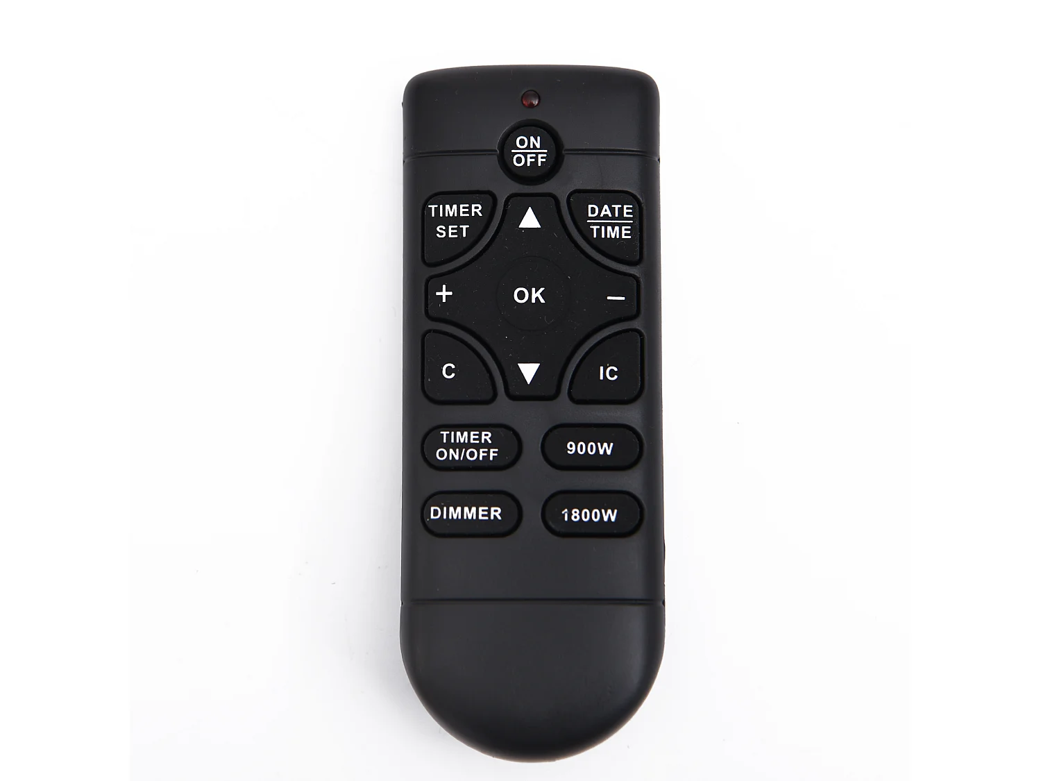 Chimenea eléctrica negro 65x11.4x52cm HOMCOM