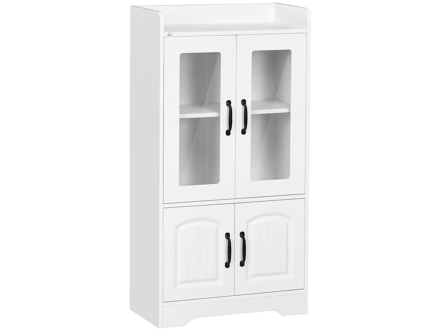 Vitrina de salón blanco 60x30x116 cm HOMCOM