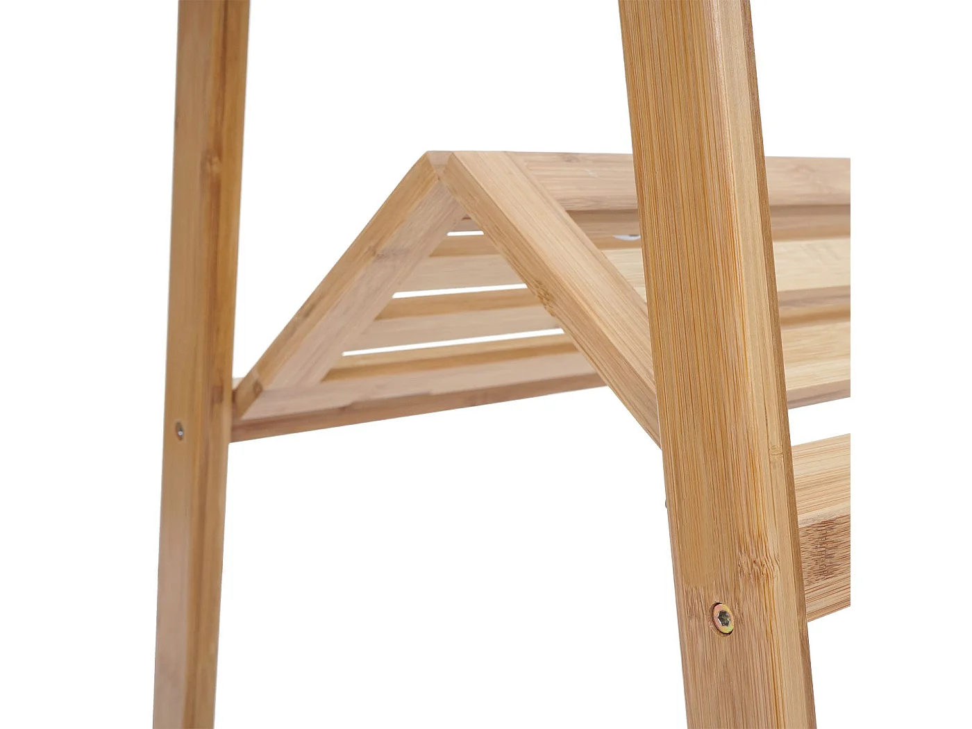 Portant porte-manteau vêtement avec bambou marron 84 x 57 x 149.5 cm 04_0004926