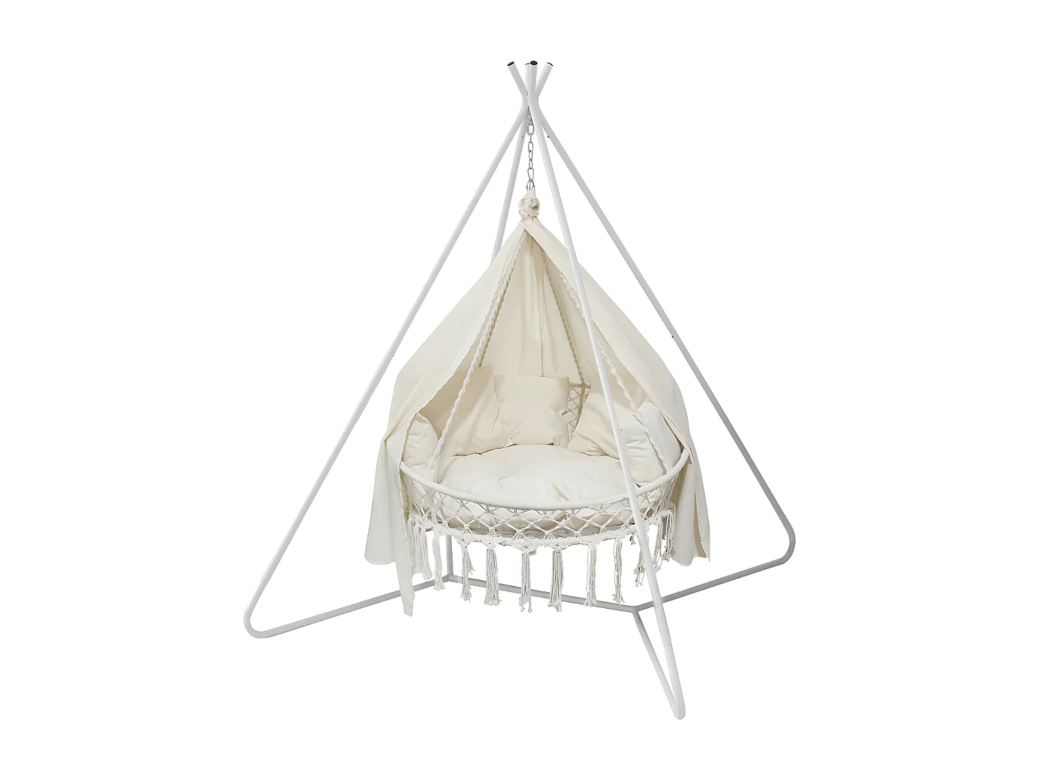 ACAPULCO - Fauteuil suspendu - Ecru