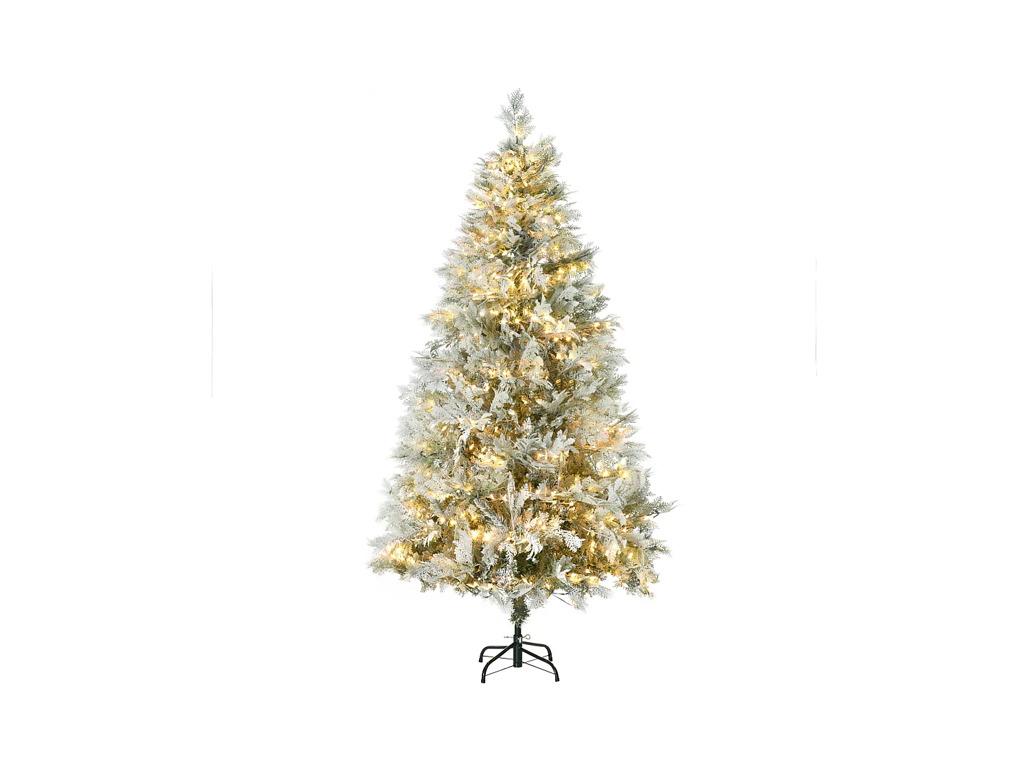 Árbol de navidad verde 105x105x180 cm HOMCOM