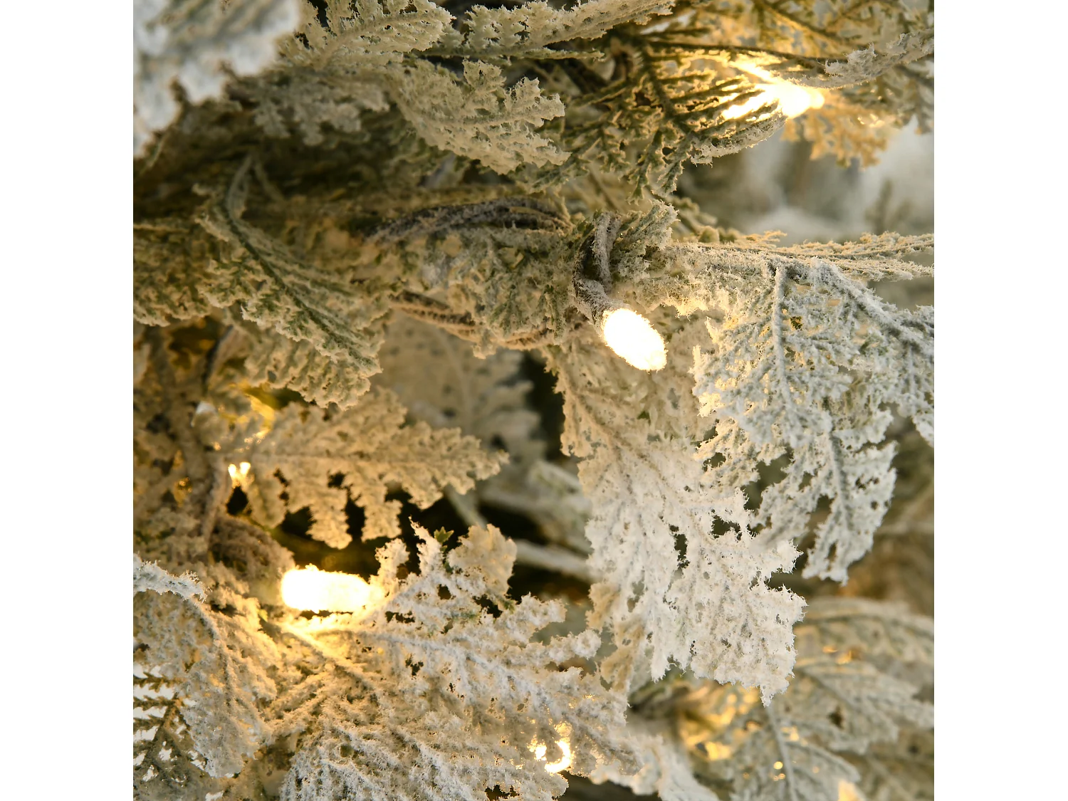 Árbol de navidad verde 105x105x180 cm HOMCOM