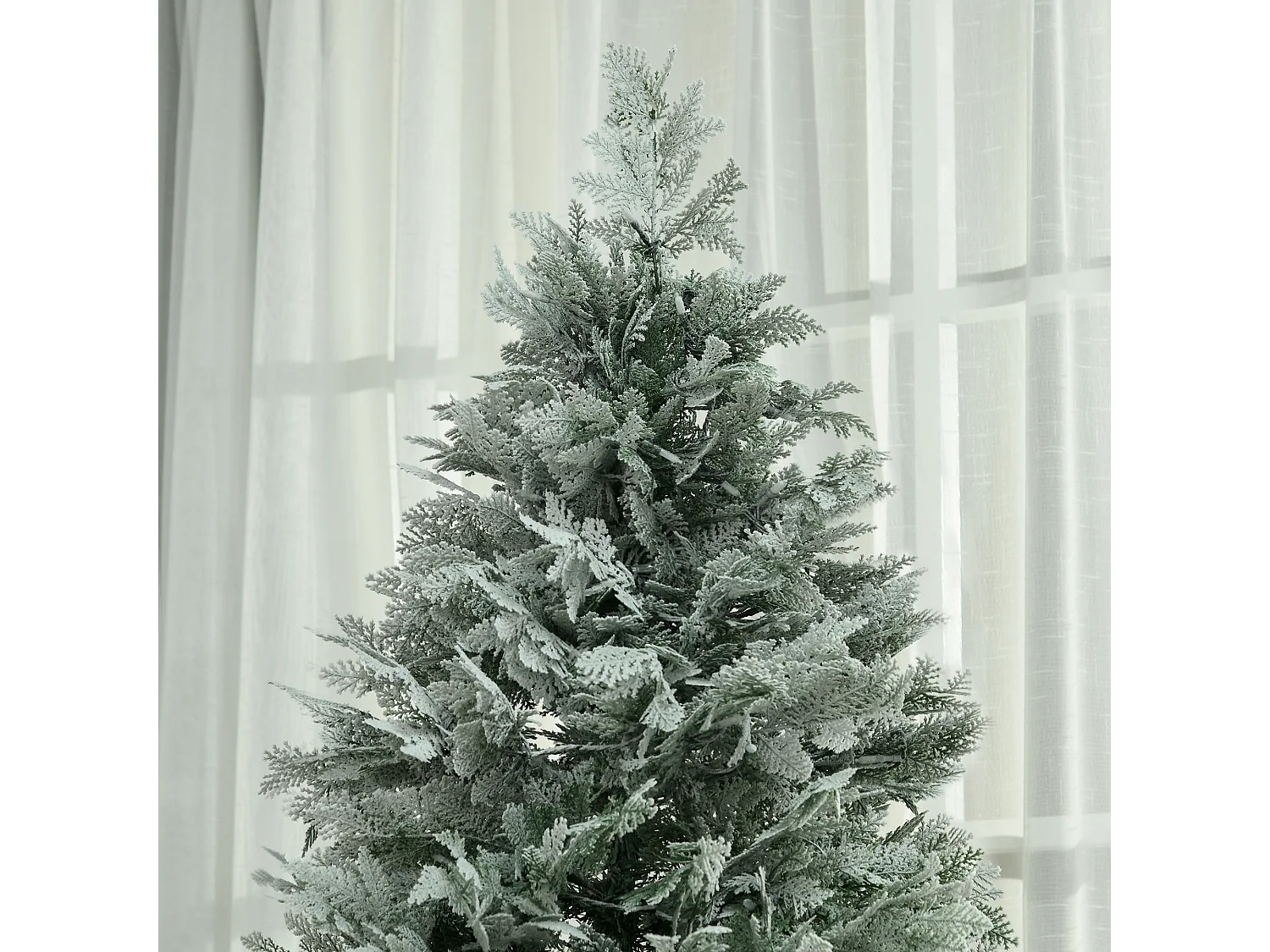 Árbol de navidad verde 105x105x180 cm HOMCOM