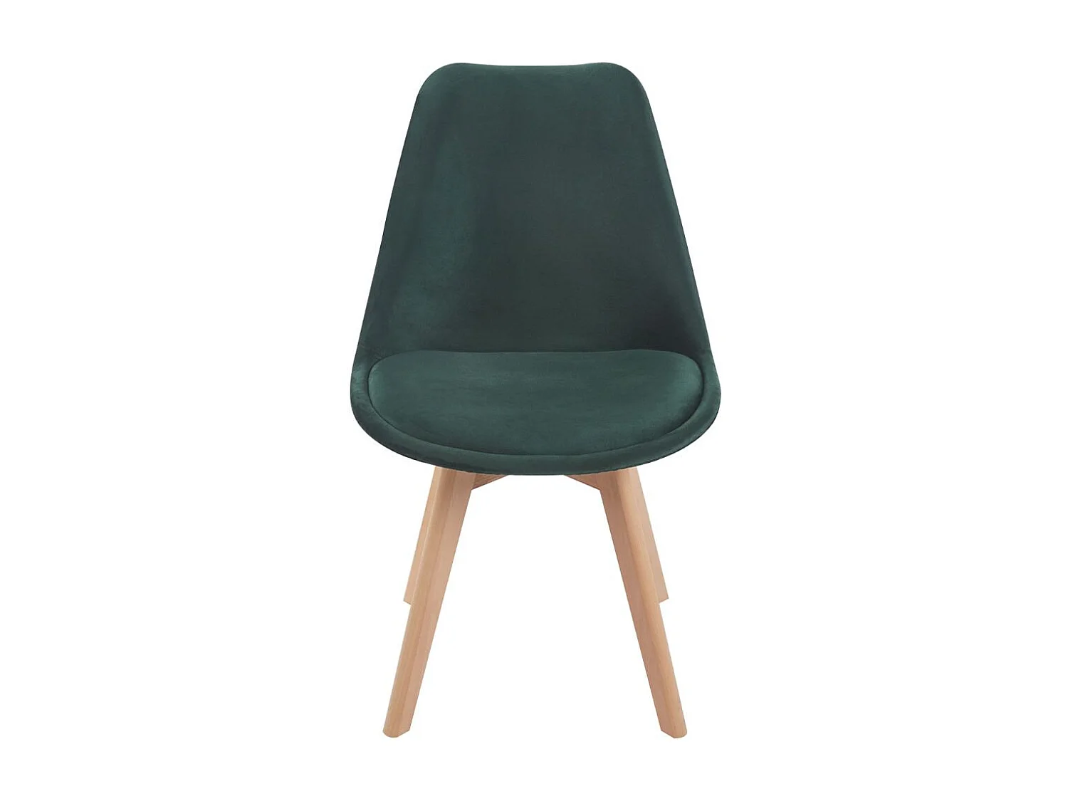 Sillas Comedor - Silla Synk Terciopelo - Verde