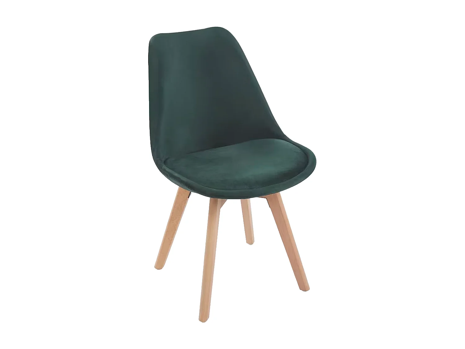 Sillas Comedor - Silla Synk Terciopelo - Verde