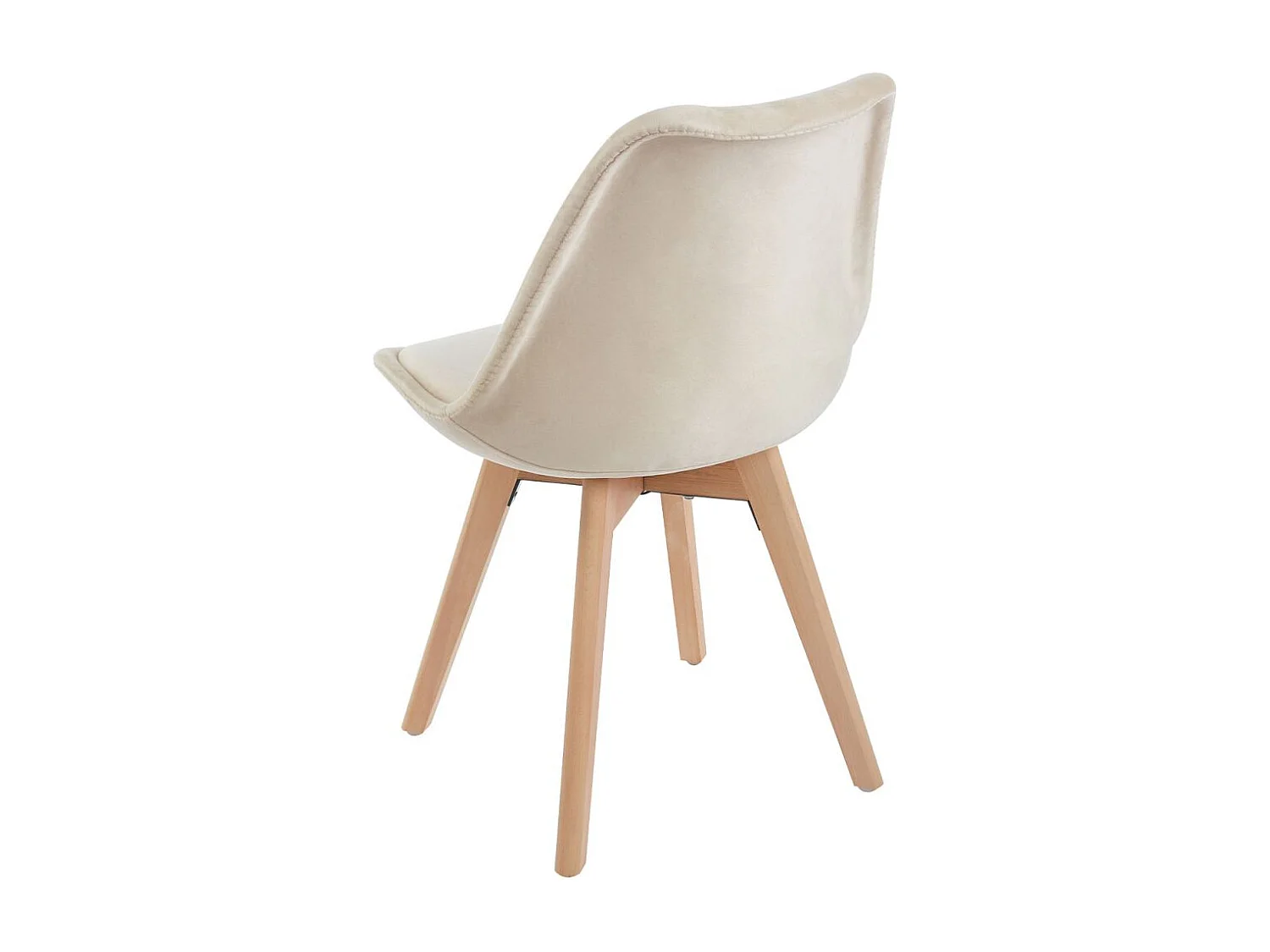 Sillas Comedor - Silla Synk Terciopelo - Beige