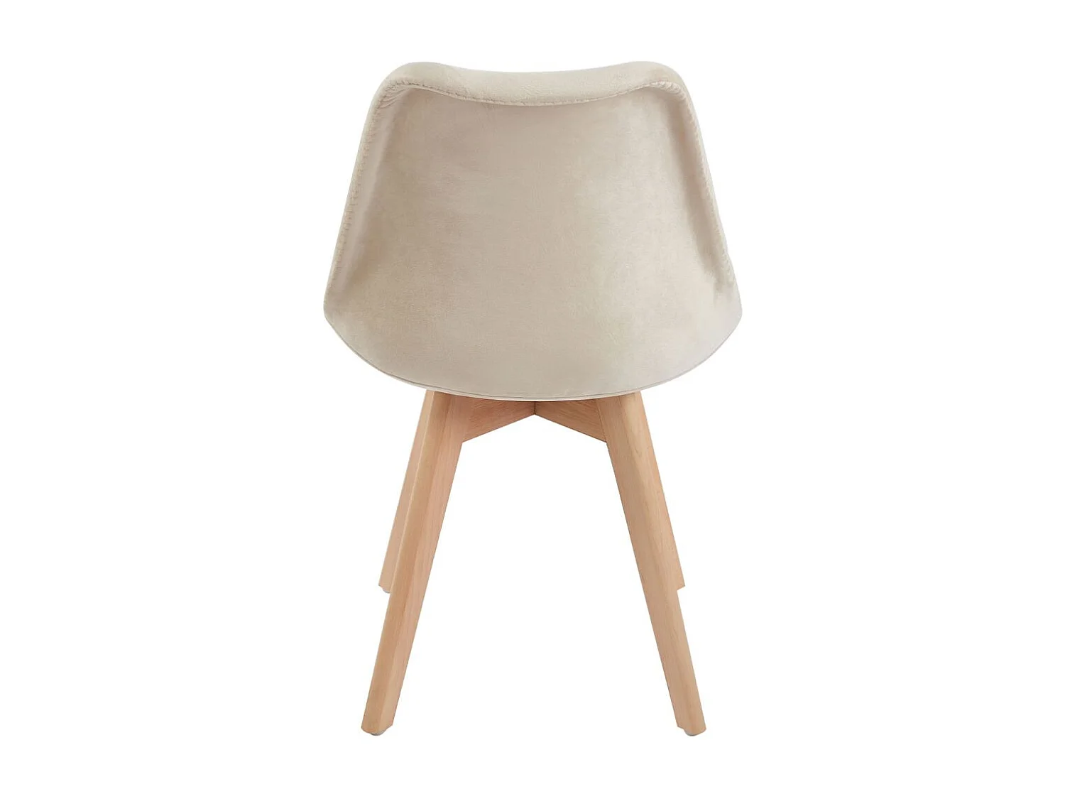 Sillas Comedor - Silla Synk Terciopelo - Beige